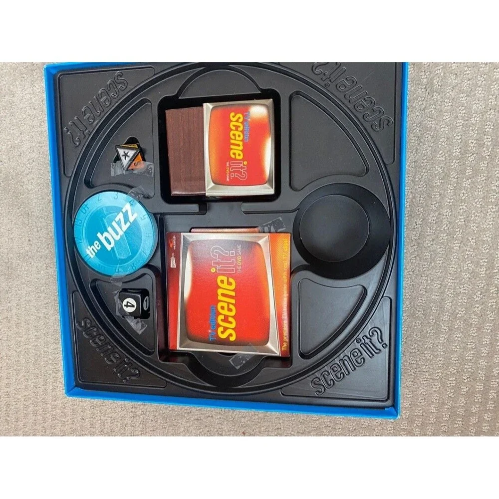 Screenlife Scene It? TV Edition The DVD Game Complete Board Game
